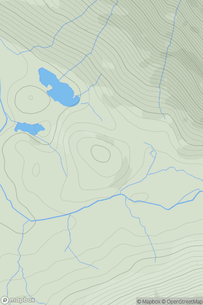 Thumbnail image for An Torr [Loch Leven to Rannoch Station] showing contour plot for surrounding peak